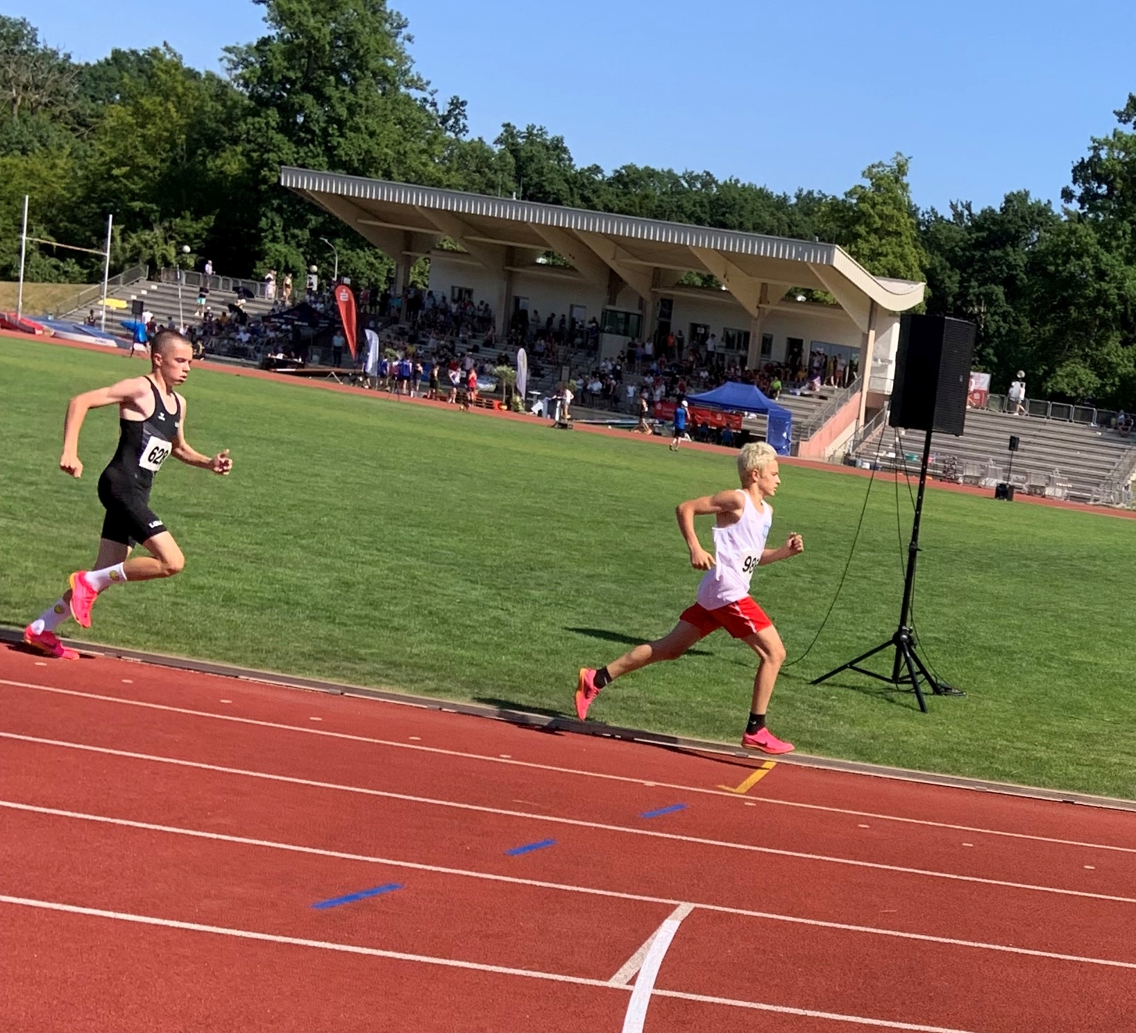 Johannes nach ca. 200 m