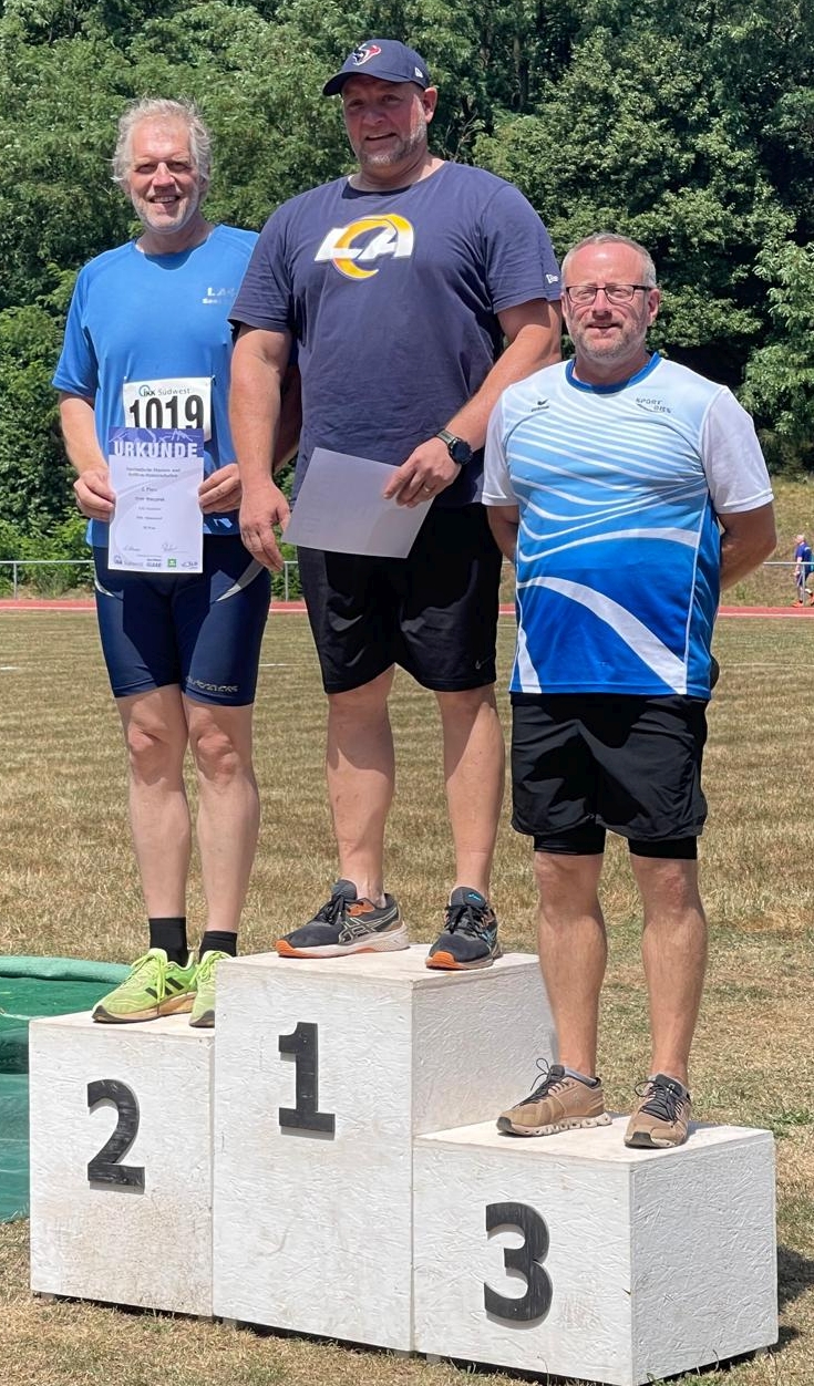 René Schwarz auf Platz 1