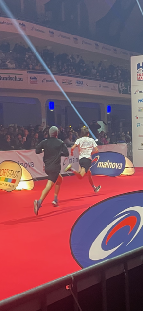 Nelson Franz beim Schlussspurt