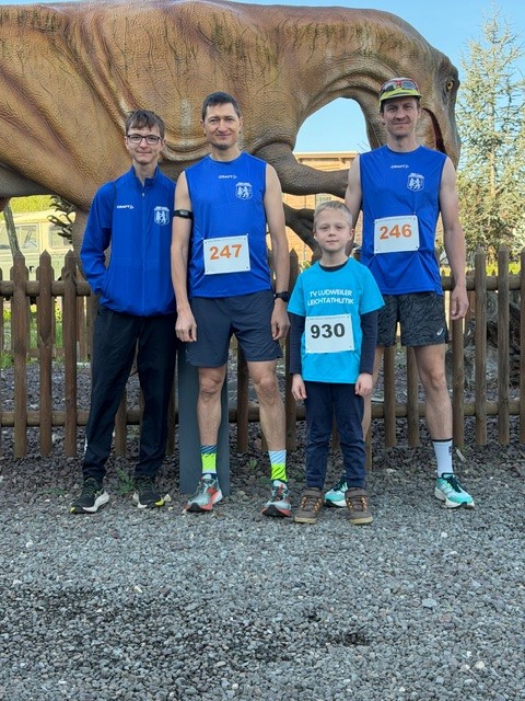 v.l. Nelson Franz, Patrick Franz, Finn Gerber und Mathias Vollmer