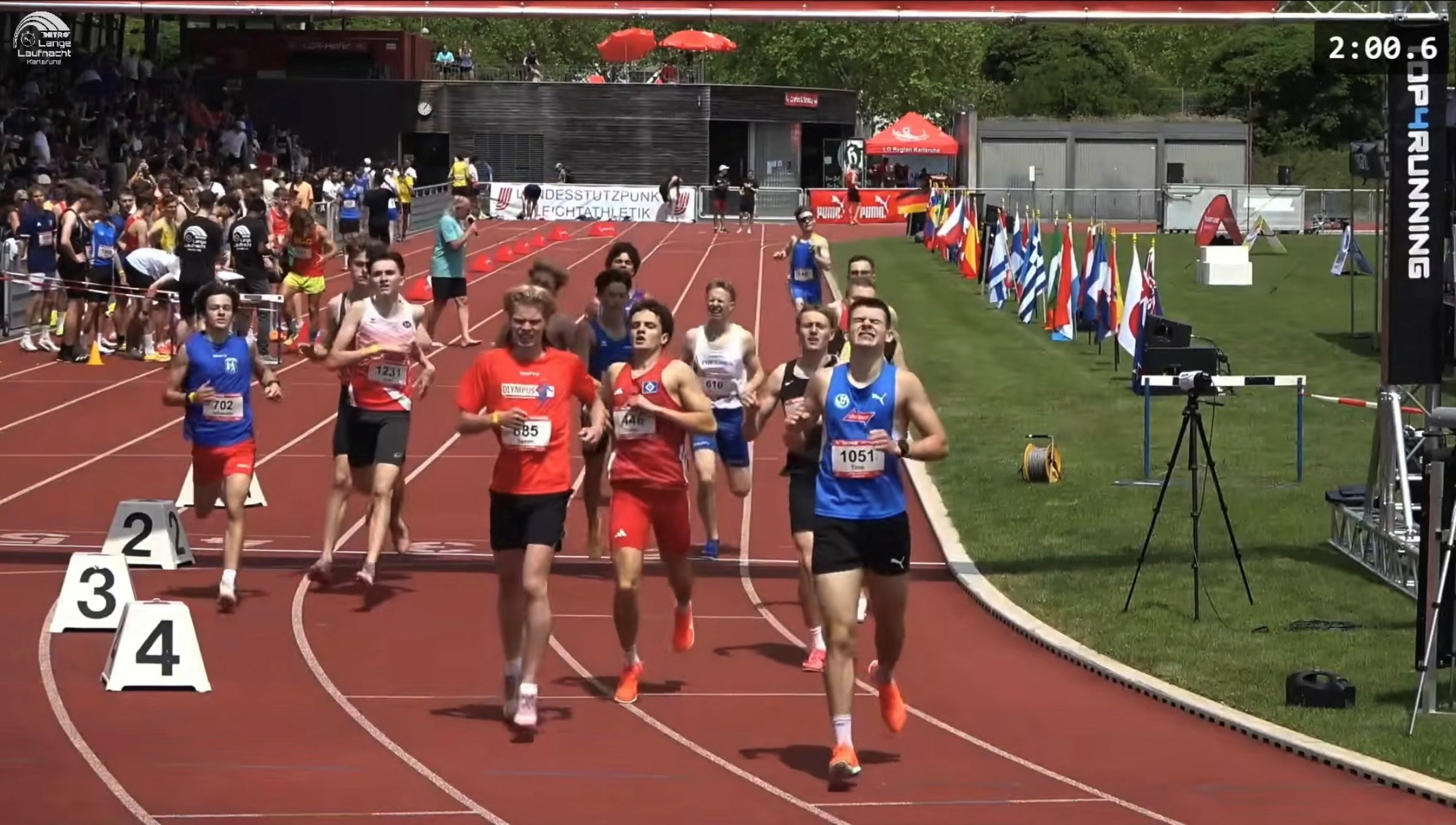 Im Schlusssprint noch bis auf Platz sieben vorgelaufen