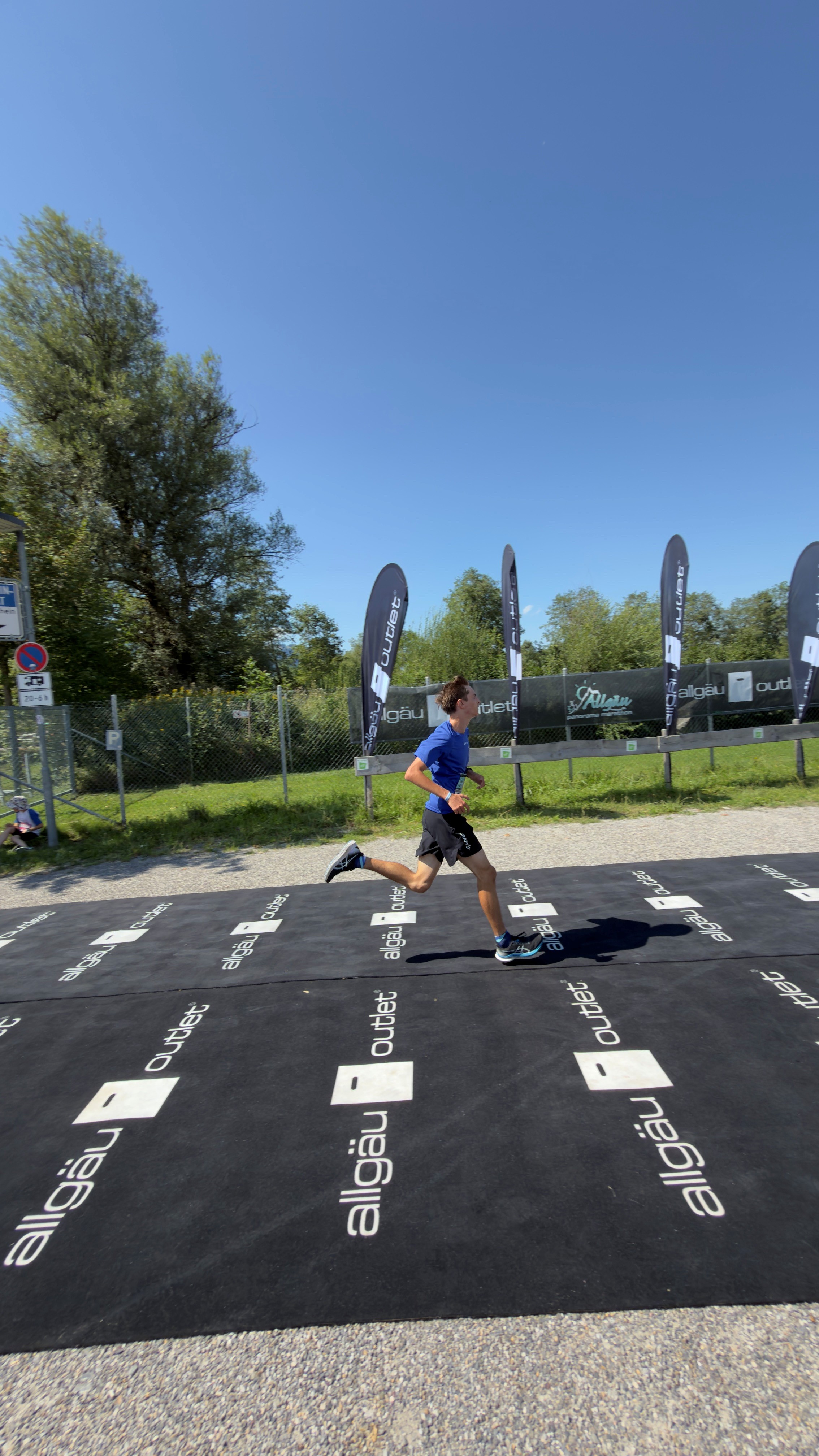 Nelson flott unterwegs